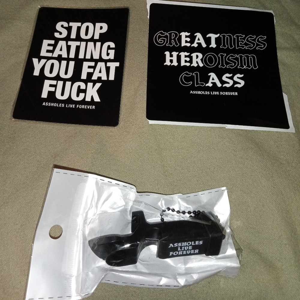 Brand new ALF Brand sticker, magnet and bottle opener